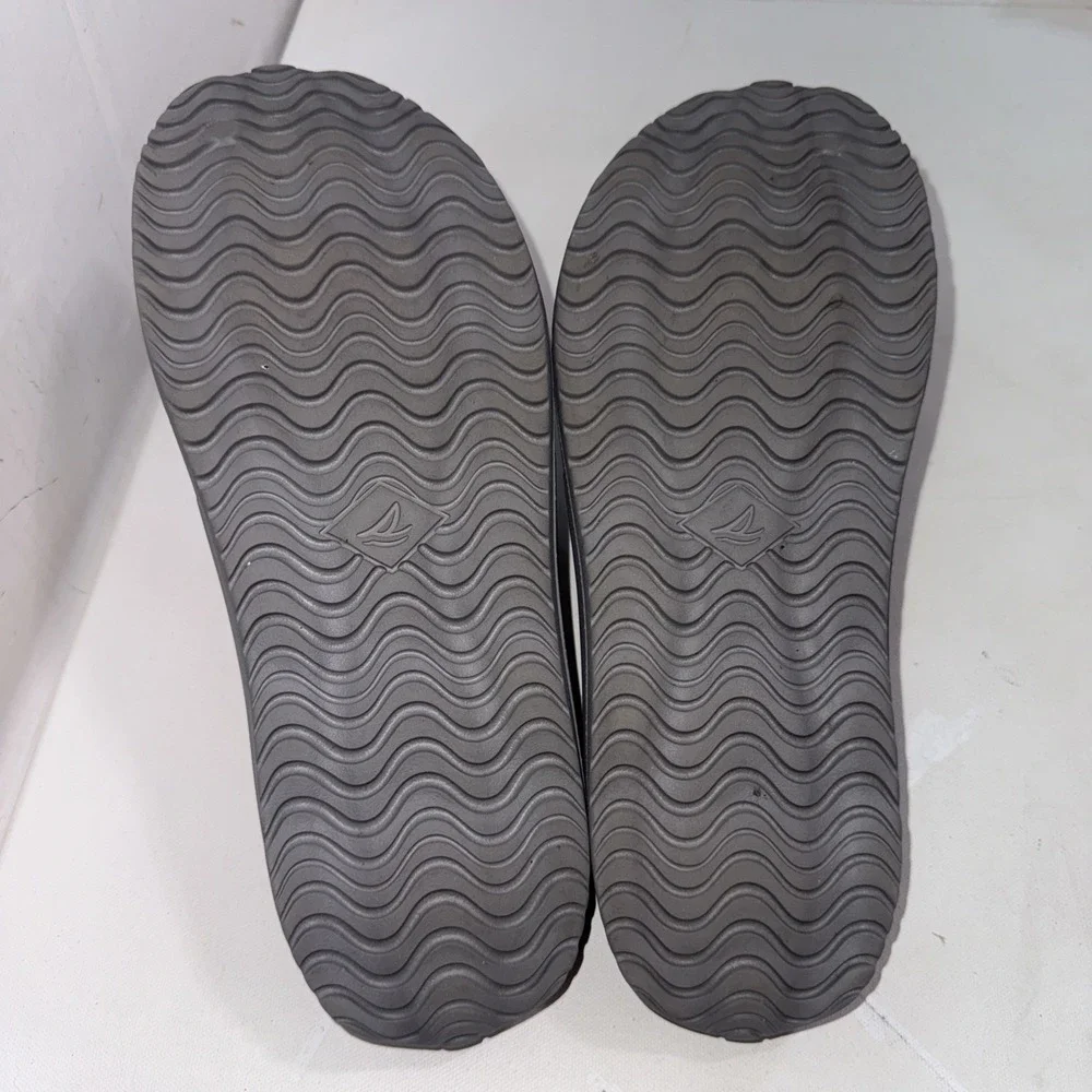 Sperry Windward Float Water Resistant Slide Sandals Gray Slip On Shoes Men's 12